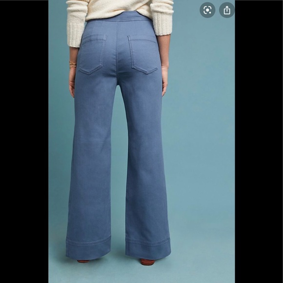 Anthropologie Cassidy Wide-Leg Pant - Picture 3 of 8